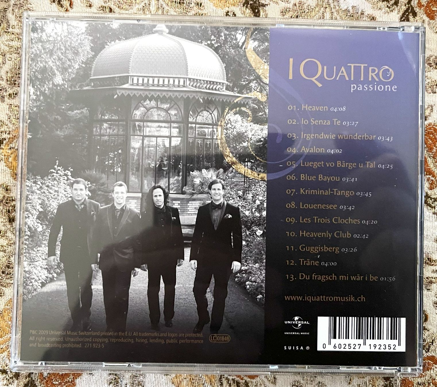 CD: I QUATTRO PASSIONE CD – Usato da Oftringen venduto da Vucki 1