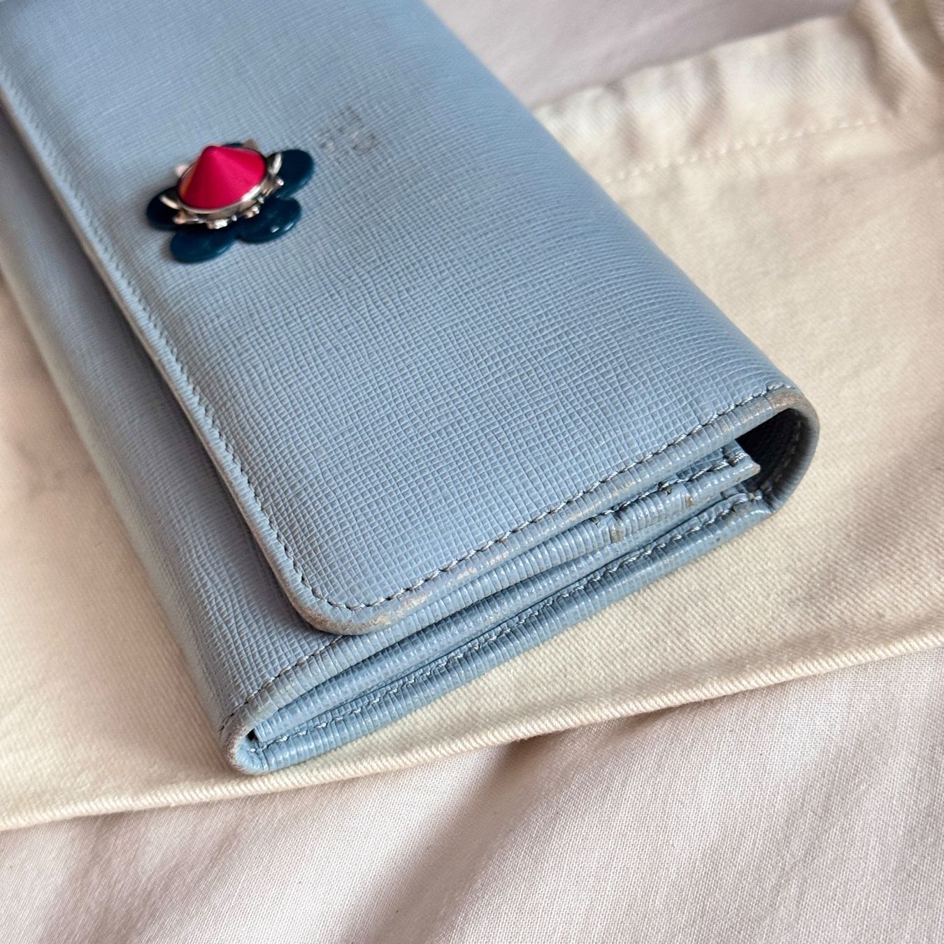 Fendi Portamonete: FENDI Wallet Continental Leather RFID – Usato da Geneve venduto da DarlingVintage 8