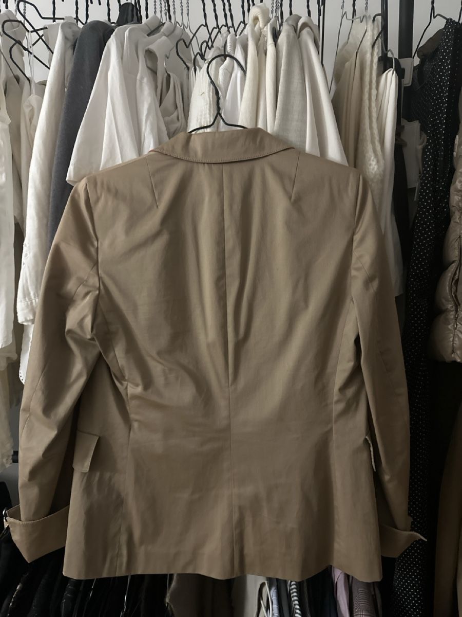 Akris Giacche: Akris Jacke, Beige, Gr. 36 – Nuovo (secondo la descrizione) da Einsiedeln venduto da emi_5bxs 3