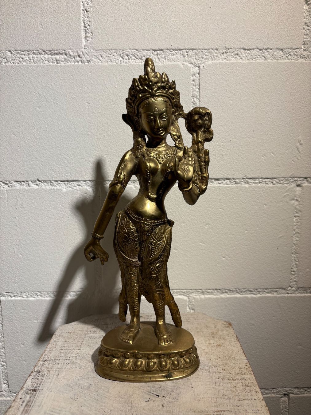 Sculture & Statue: Dewi Tara Messing 29 cm – Usato da Lenggenwil venduto da Unique_ 2