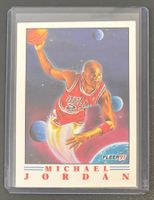 NBA Michael Air Jordan 1991 Fleer Pro-Visions Insert Bulls