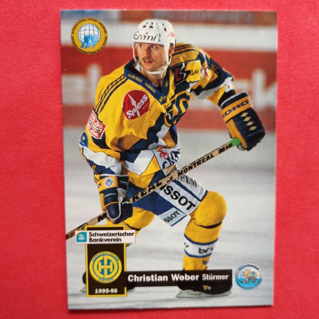 Sammelbilder & Trading cards: Christian Weber - HC DAVOS - 1995/96 – Gebraucht aus Dübendorf von kb86_MOVIE