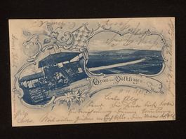 Gruss aus Völklingen - antike AK 1898