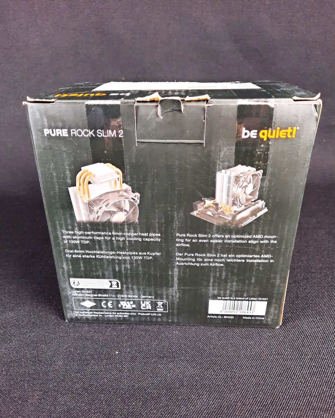 beQuiet! Componenti elettronici: ROCK SLIM 2 Kühler für PC – Nuovo (secondo la descrizione) da Beinwil am See venduto da Restwert_Beinwil 2