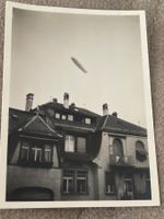 Privatfoto (9 von 10) Zeppelin LZ-126 über Basel 1924 9x6cm