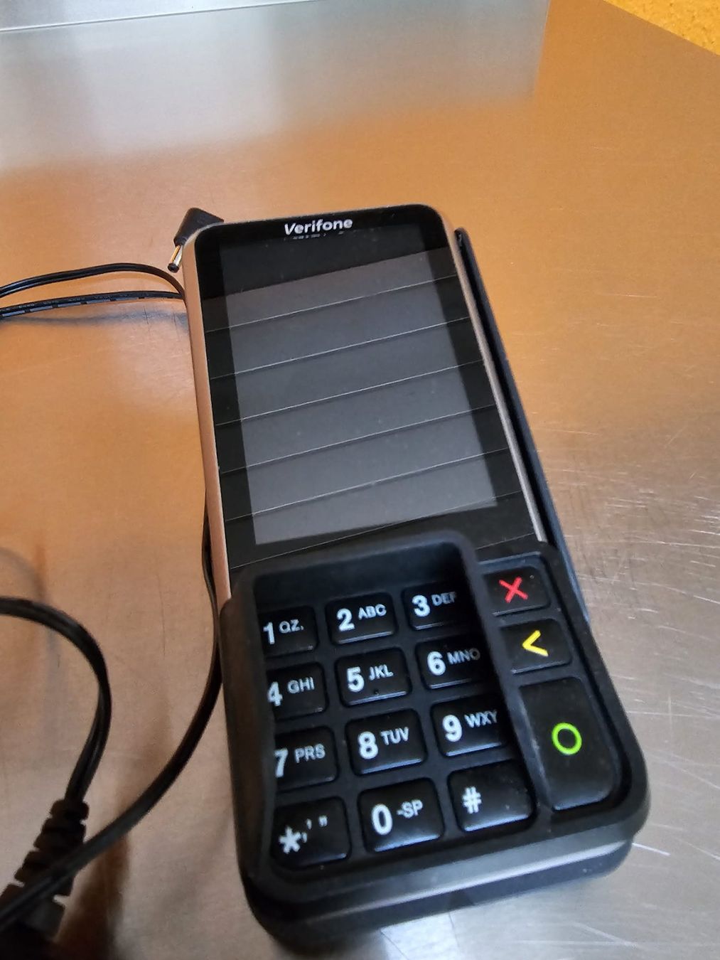 Registratore di cassa: EC-Terminal Verifone – Usato da Glarus venduto da Marx1