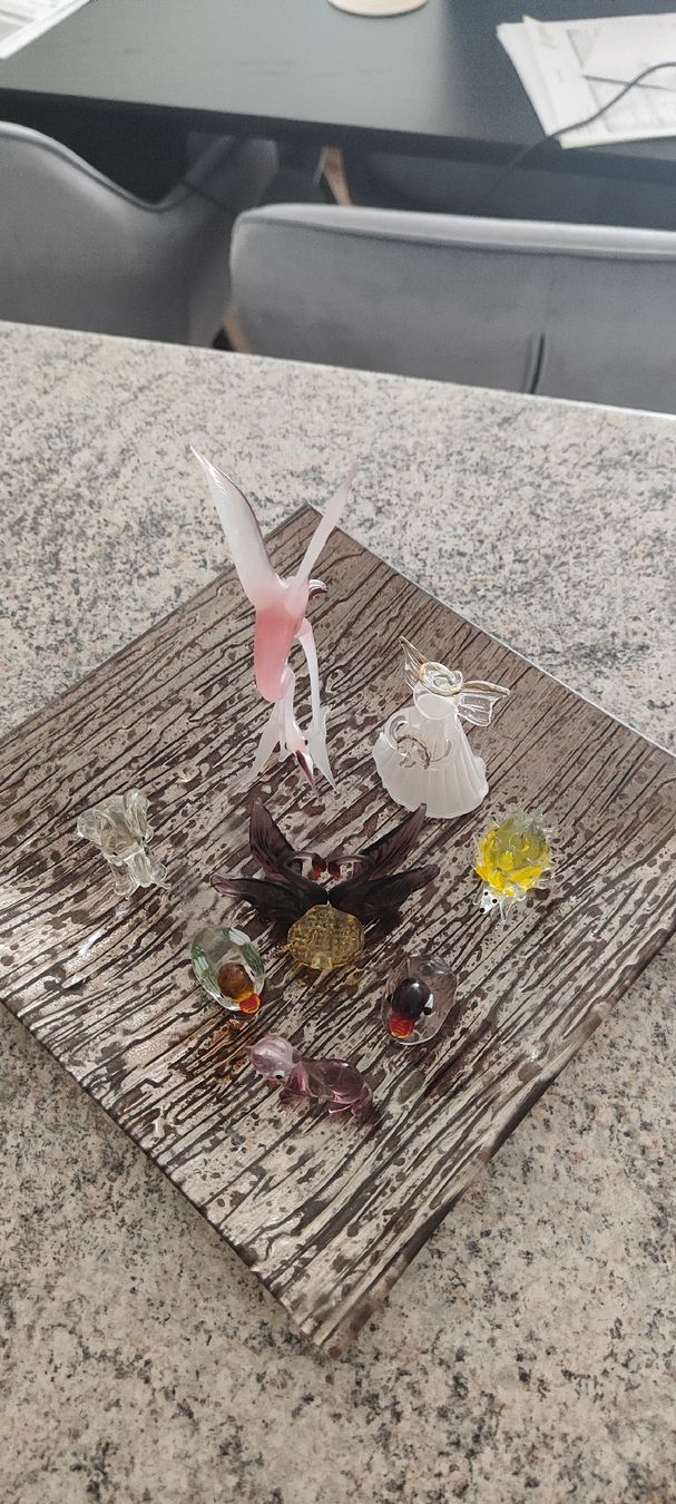 Tutte le decorazioni: Glas und Keramik Figuren Set – Usato da Dielsdorf venduto da ann_b9cy
