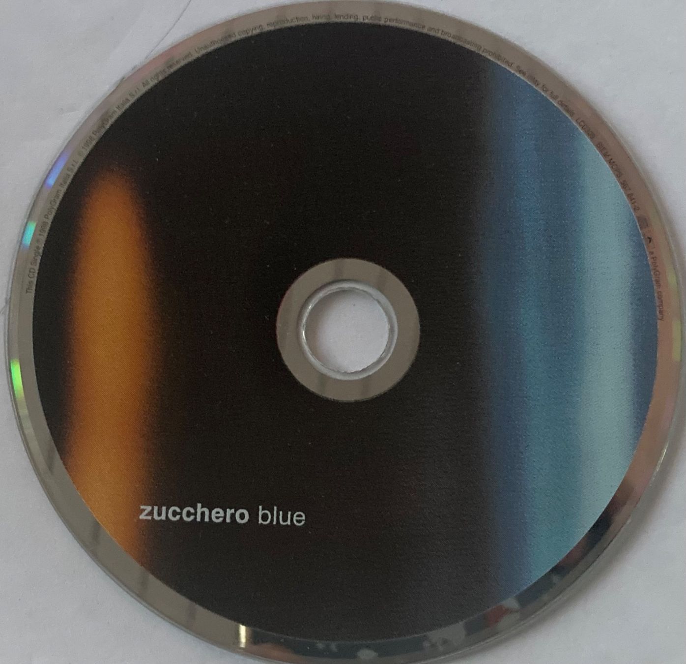 CD: ZUCCHERO - BLUE – Usato da Poliez-Pittet venduto da Newtown-Records 1