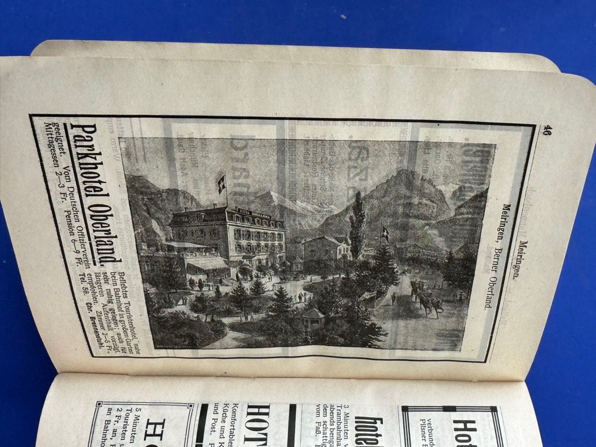 Libri: Engadin Davos und Arosa. Reiseführer. ca 1915 – Usato da Adliswil venduto da buch_und_kunst 5