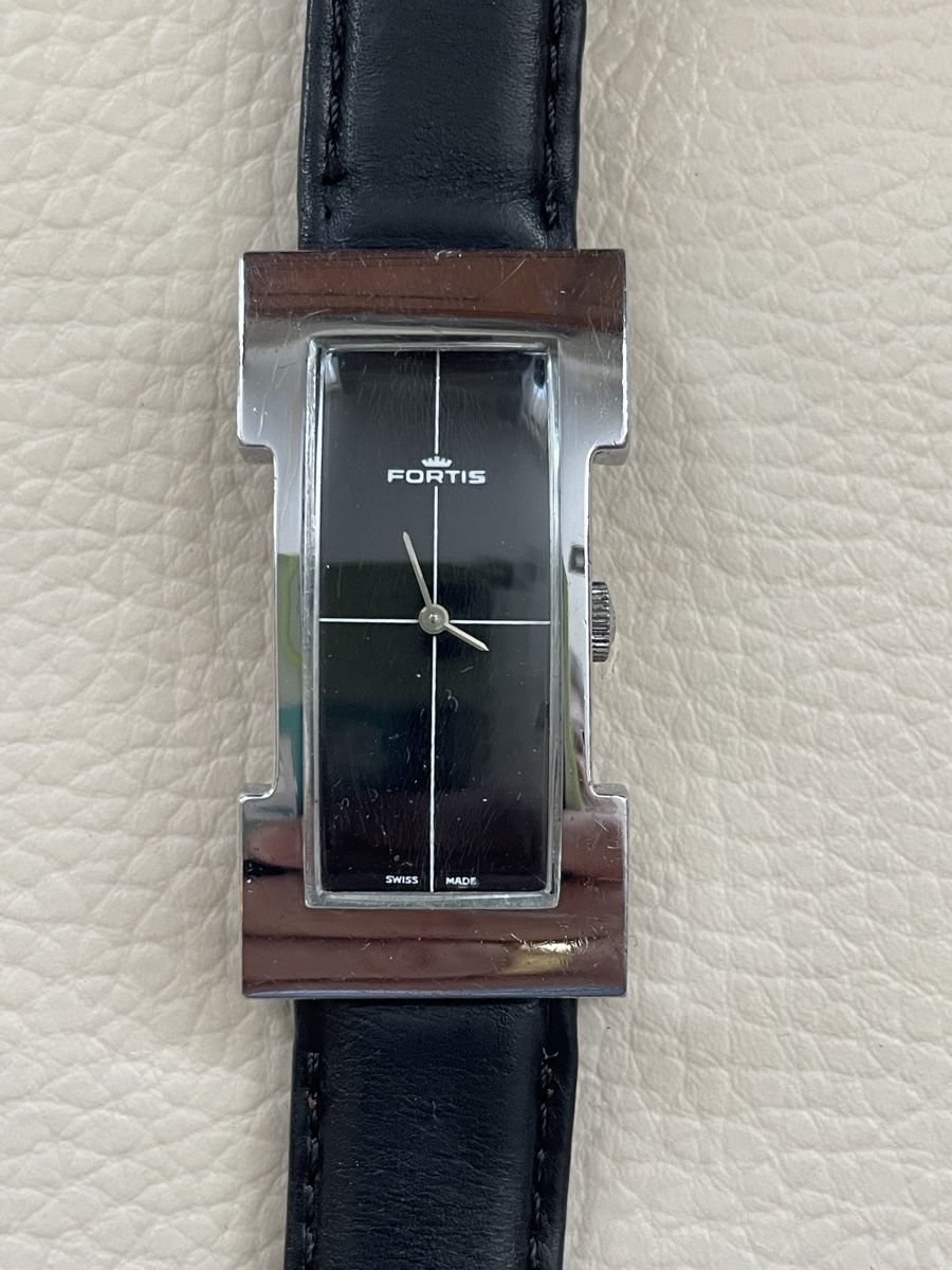 Fortis Orologi: Montre Fortis rectangulaire mécanique – Usato da Posieux venduto da Angeles82 4