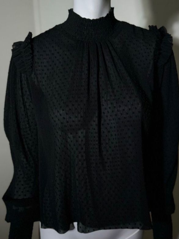 Kooples Camicette: The Kooples Paris | schwarze Bluse | Gr S – Usato da Kilchberg ZH venduto da nad_6dwp 1