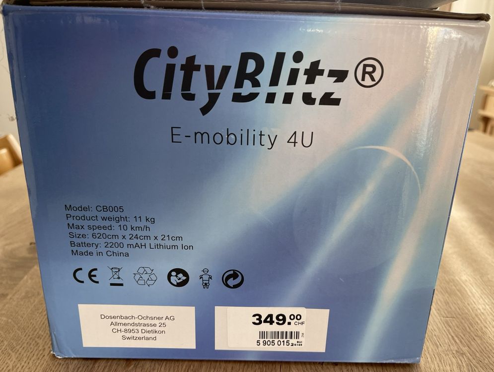 City Blitz Balancing Board Kaufen auf Ricardo