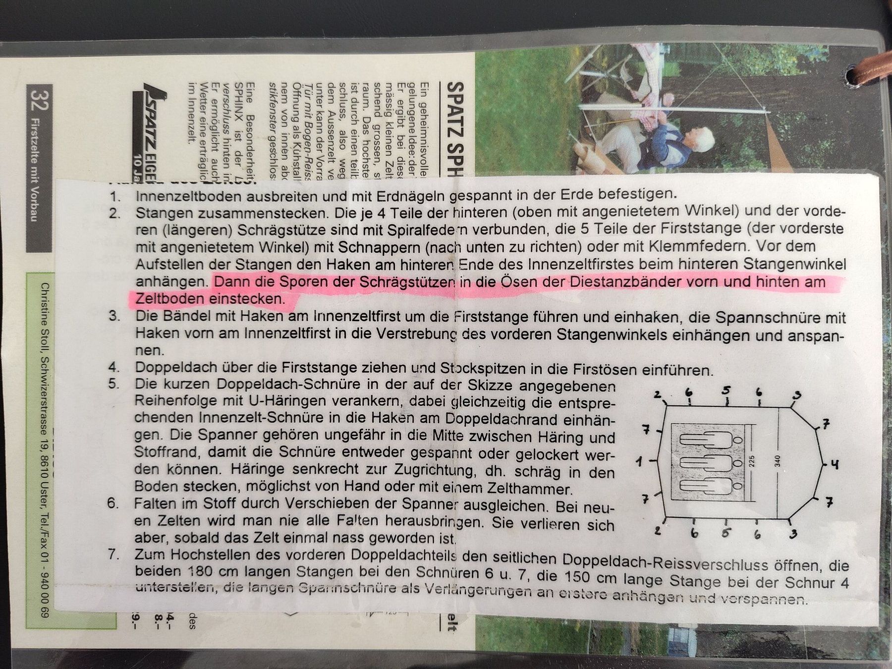 Spatz Zelte: Spatz Sahara – Gebraucht aus Eschenz von Cedra37 1