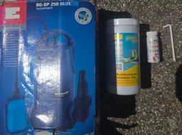 Spa / Jaccuzi - Pompe à eau + chlore 1kg + Bandelette PH
