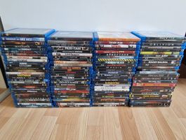 98x Blu-Ray 12x DVD Sammlung Alle Genre Guter Zustand