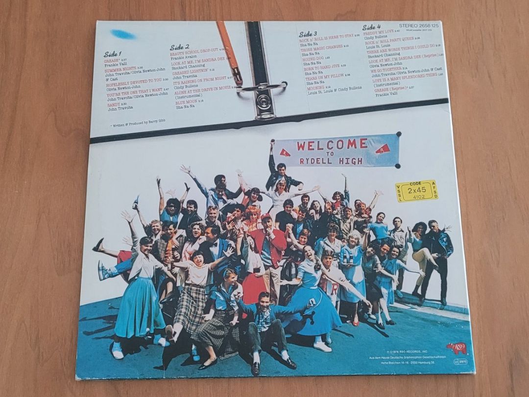 Dischi in vinile: DLP  Grease – Usato da Martigny venduto da MZ-67 2