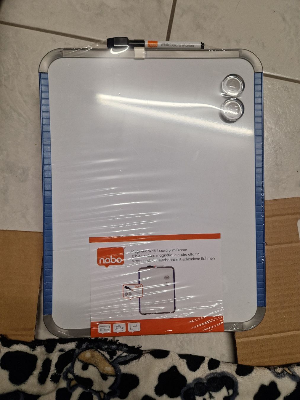 Wandtafeln: Nobo Magnetic Whiteboard Slim Frame – Neu und originalverpackt aus Herisau von rec_t8tt