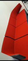Modulares Sofa 4 Elemente rot grau guter Zustand
