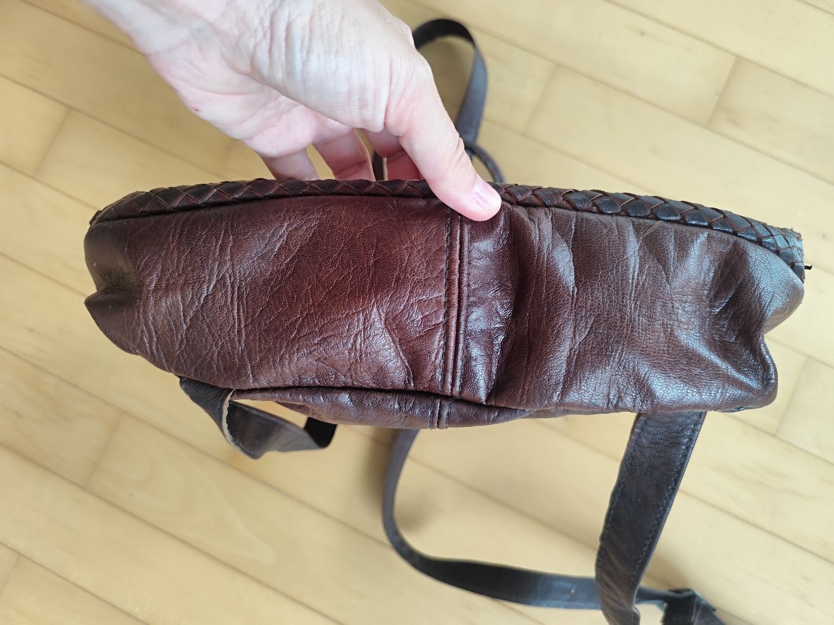 Zaini: Echte Leder Rucksack Braun, Vintage – Usato da Zürich venduto da Claudia_Zueri 1