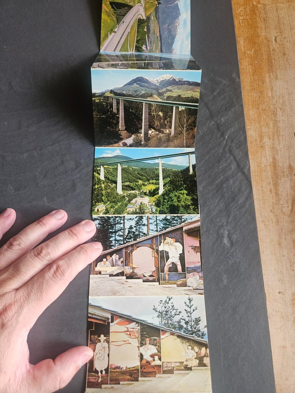 Cartoline postali: Ansichtskarte Europabrücke-Tirol – Usato da Gommiswald venduto da Bullhead 1