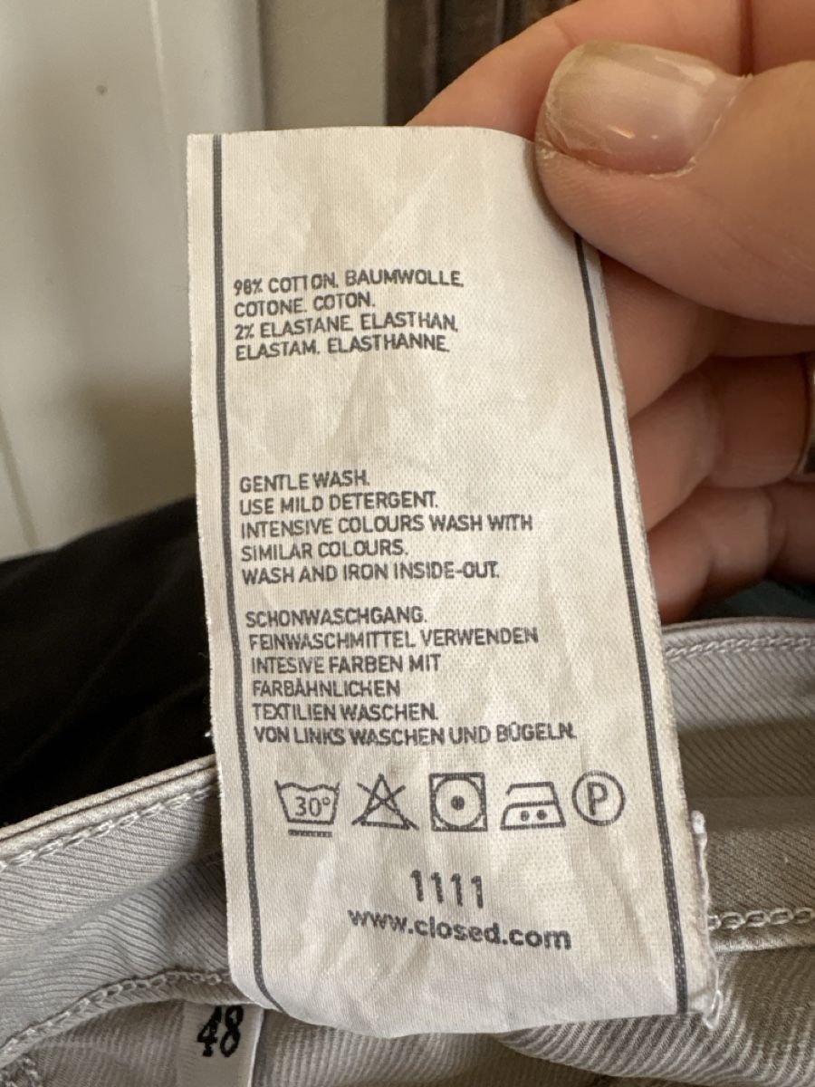 Closed Pantaloni: Damen Hose beige Grösse 42 von CLOSED – Usato da Affoltern am Albis venduto da Cmara 4