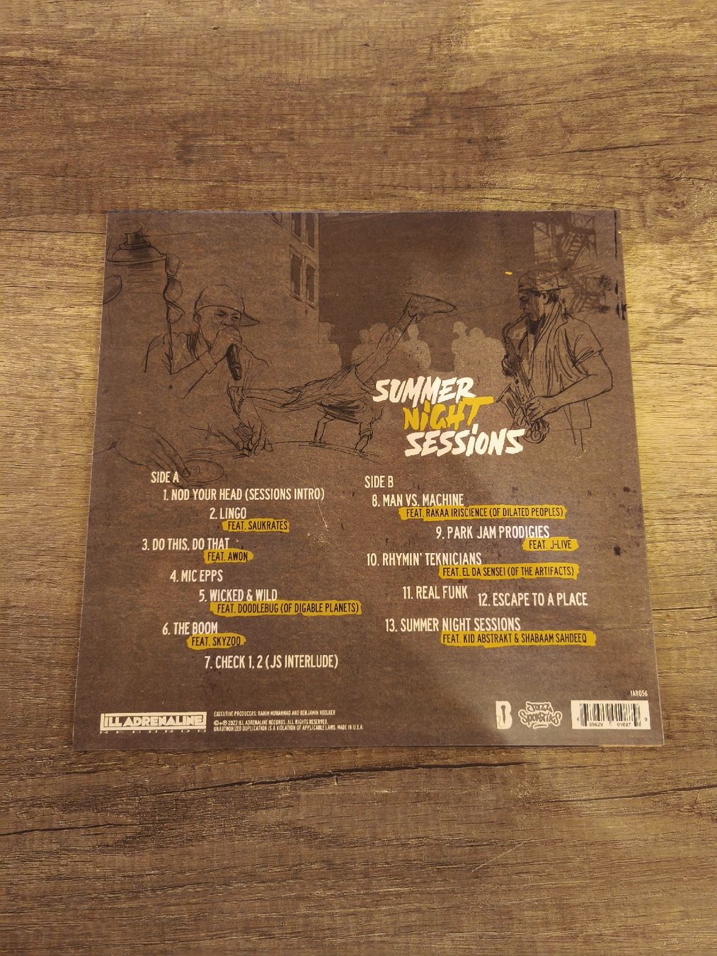 Schallplatten: Benefience & Jazz Spastiks - Summer Night Sessions – Neu (gemäss Beschreibung) aus Kandersteg von digginblackpearlz 1