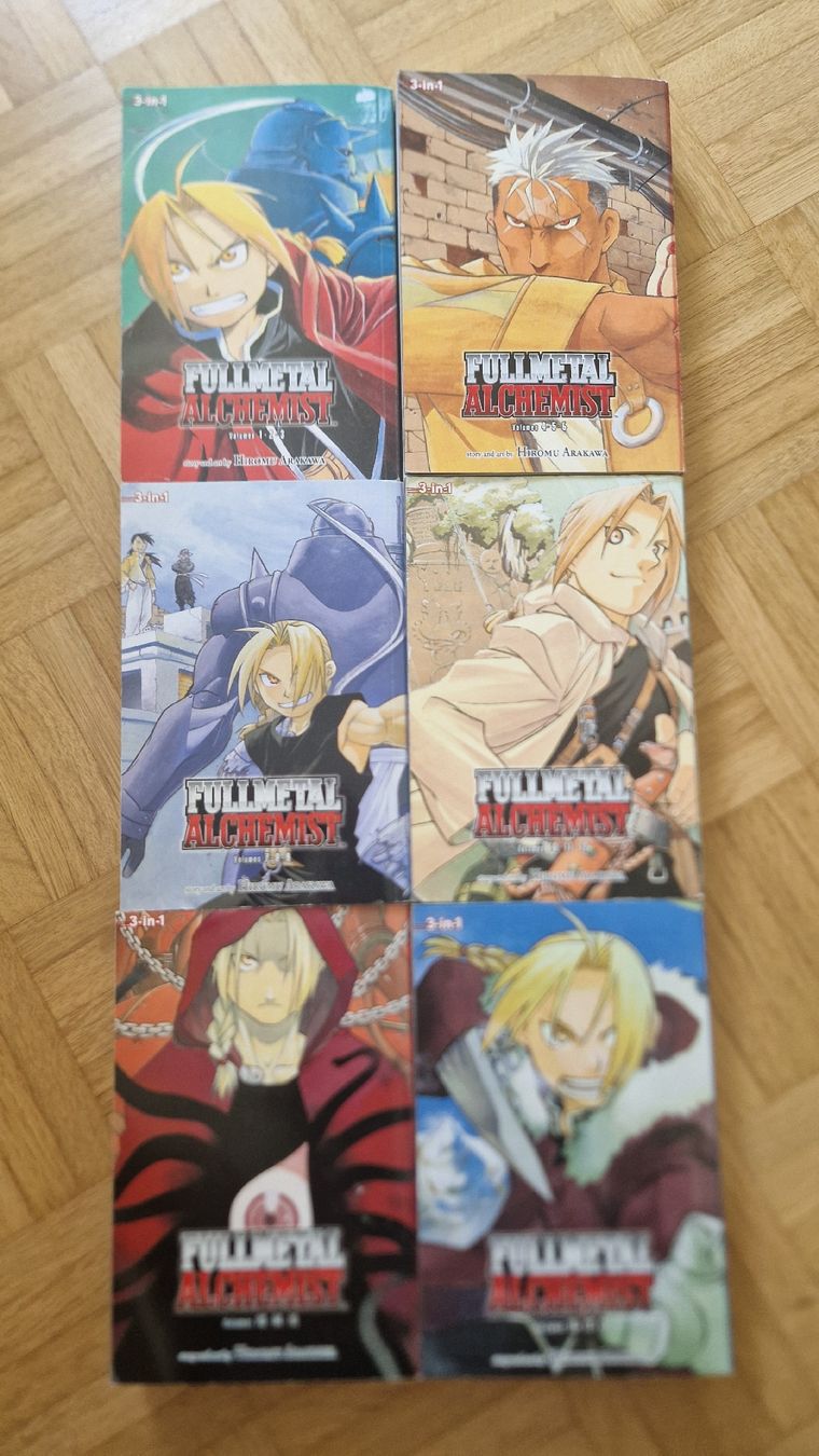 Fumetti: Manga "Fullmetal Alchemist" 1-18 – Usato da Zürich venduto da Kaname_Madoka