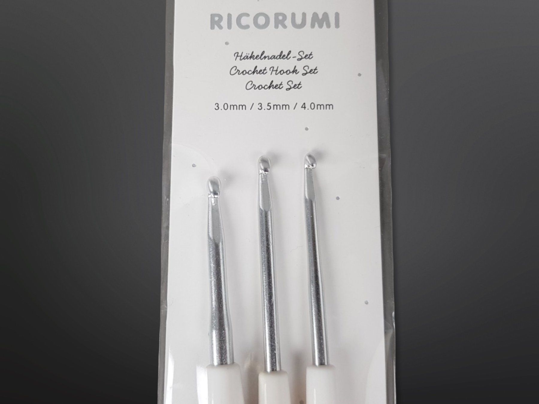 Ferri: RICO DESIGN Häkelnadel-Set 3.0-4.0mm – Usato da Suhr venduto da Restwert_Suhr 3