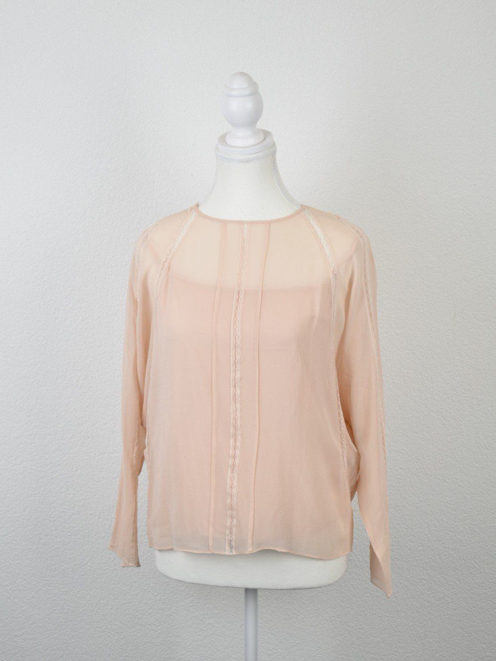 Tara Jarmon Blusen: Tara Jarmon Seidenbluse, Gr.36, nude-rosa – Gebraucht aus Nürensdorf von 2ND_STORY 3