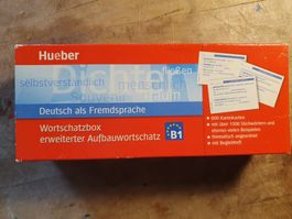 Hueber Wortschatzbox Deutsch als Fremdsprache B1