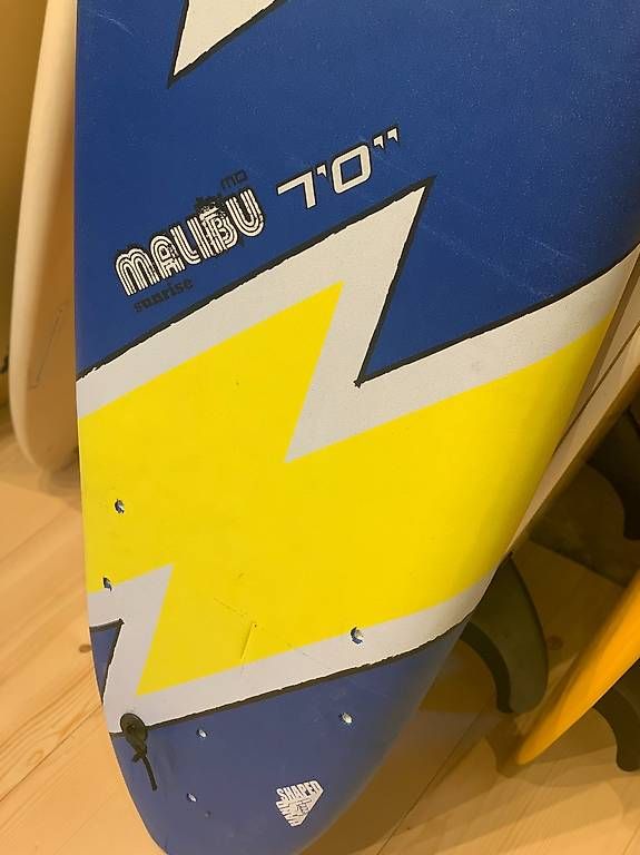 Tavole da surf e di nuoto: Surfboard Softtop Mailbu 7.0 – Usato da Blankenburg venduto da redmonkeysurf.ch 1