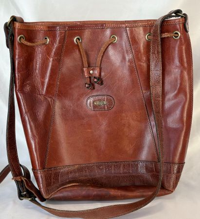 Ledertasche braun vintage
