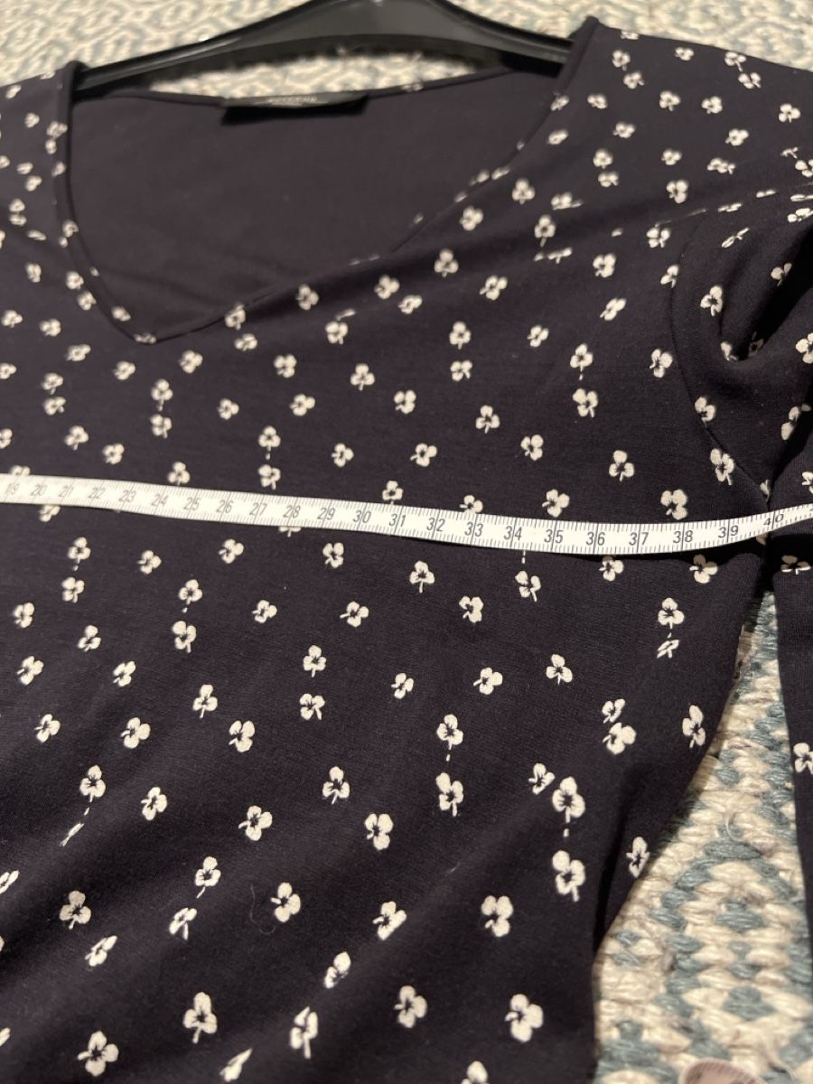 Max Mara Vestiti: Weekend Maxmara | Schwarzes Kleid mit Blumenmuster  – Nuovo (secondo la descrizione) da Basel venduto da SimpleE 7