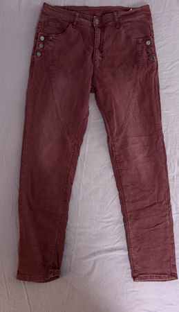 Rote Jeans Gr.42,Damenhose, Herbst-Look, Top Zustand!