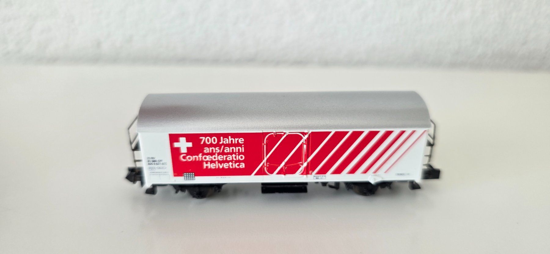 Arnold Modelleisenbahnen: Güterwagen 700 Jahre Eidgenossenschaft - Arnold 4551 – Neu (gemäss Beschreibung) aus Wittenbach von Hase113 3