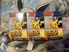 Pokemon 30 Jahre Booster Bundle 3er DE 🇩🇪