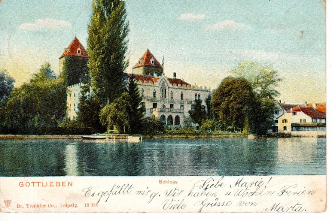 Cartes postales: Gottlieben - Schloss  1903 – D'occasion à Wolhusen par Curver9