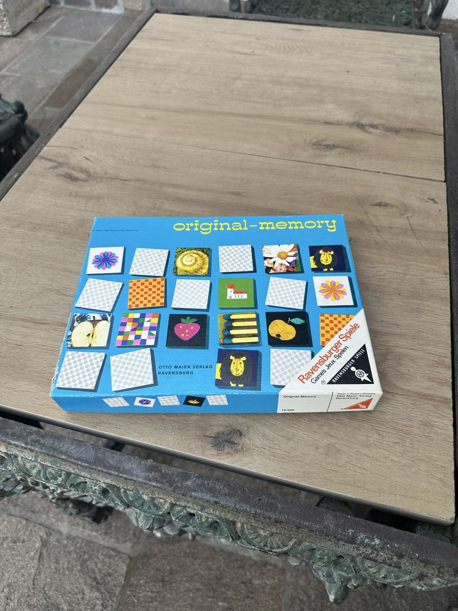 Ravensburger Giochi: Original Memory spiel 1959 Ravensburger – Usato da Villmergen venduto da Bezdupe