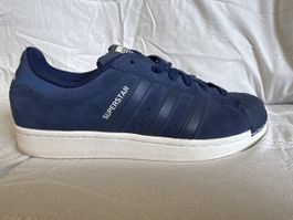 Adidas Superstar - Blue Suede, Great Condition - Size 39
