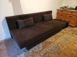 1 Bett Sofa Gratis abzugeben