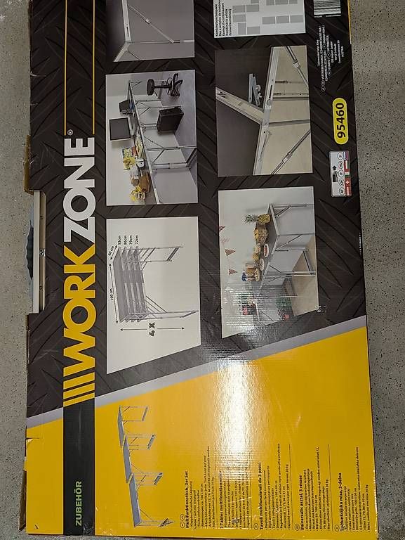 Tutti gli attrezzi: Workzone Multifunktionstisch 3er Set, neu und ungebraucht – Usato da Luzern venduto da 9tom