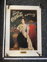 plakat, coca cola, lilian russel 1904, neuauflage