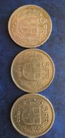 3x 5 Fr. 🇨🇭 Münzen  1931, 1932, 1933