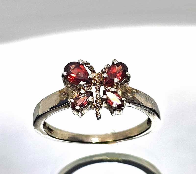 Ringe: Fingerring Sterlingsilber mit Steinen – Neu (gemäss Beschreibung) aus Zug von urzeit