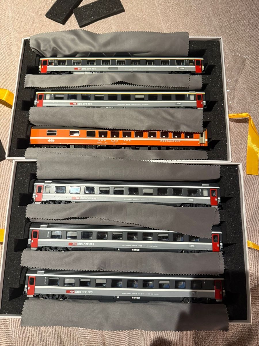 Modelleisenbahnen: MW 1706 SBB Wagen Set EC Iris Ep.V neuwertig – Neu (gemäss Beschreibung) aus Zürich von Ceneri 3