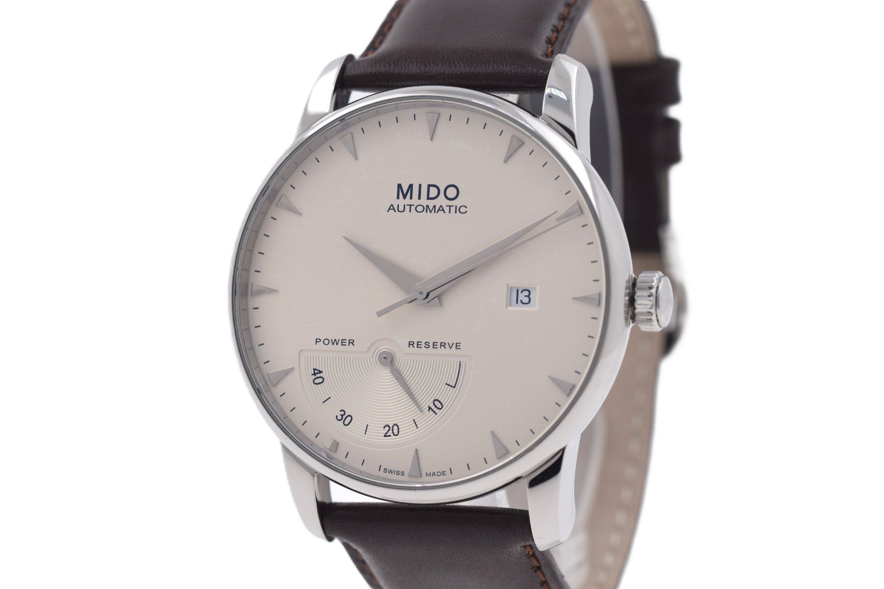 Mido Orologi: Mido Baroncelli Power Reserve Automatic 42mm – Usato da Arni AG venduto da magnetKRAFT