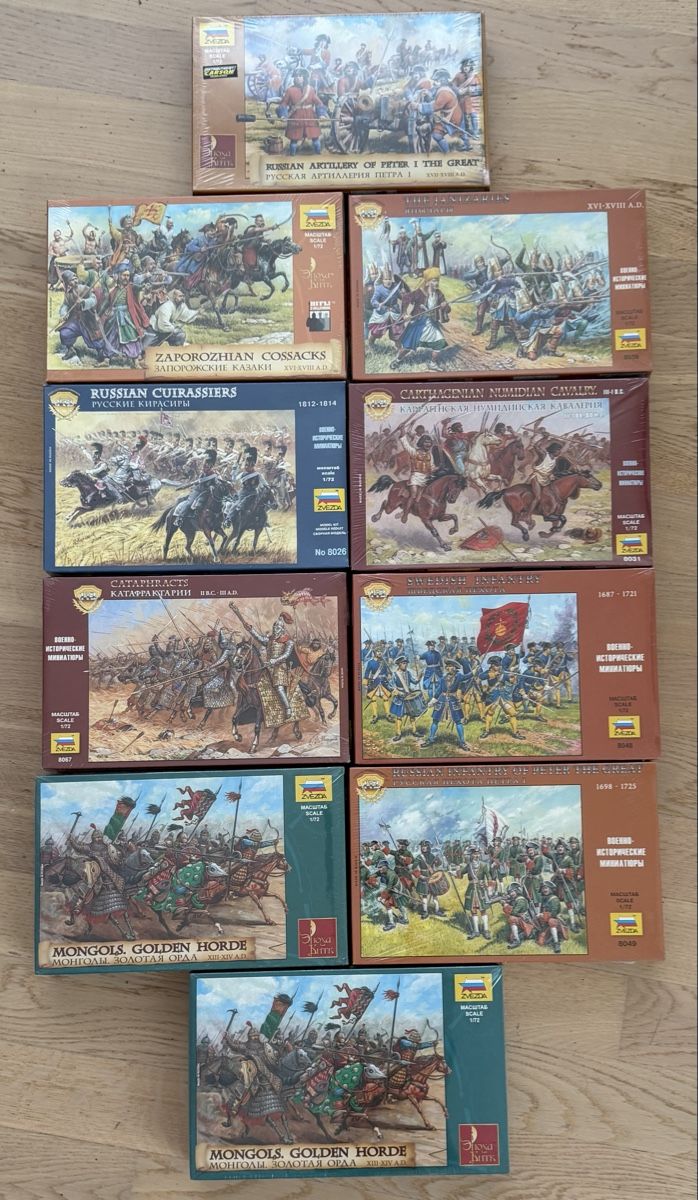 Zvezda Modellbausätze & Standmodelle: Zvezda Modellfiguren 1:72 10x – Gebraucht aus Rorschach von mar_nl6c