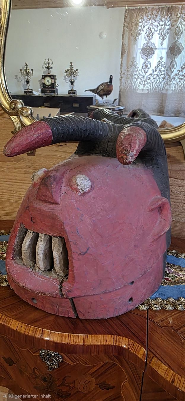 Sculptures & Statues: Antike Baoule Maske, Statue – D'occasion à Wolfhalden par Nati-Nati