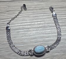 ✨ Larimar Armband aus Edelstahl ✨🌊F