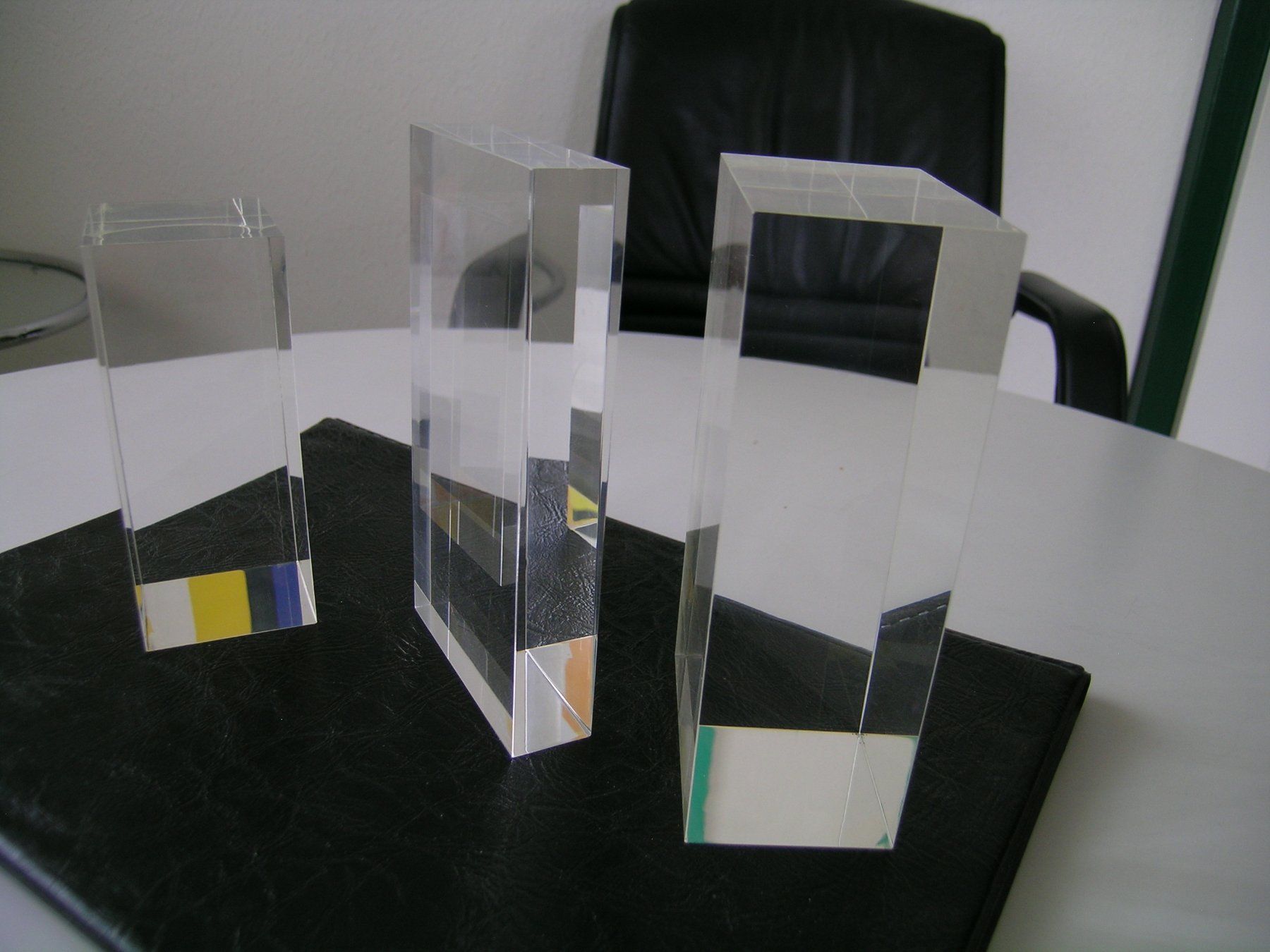 Bicchieri: Plexi-/Acryl-Glasblock – Nuovo (secondo la descrizione) da Grenchen venduto da esa-9162-9164 3